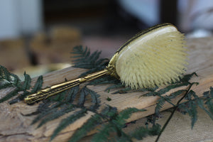 Antique Birds Hair Brush