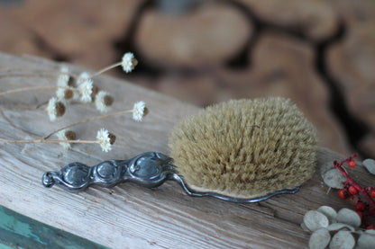 Antique Silver Hair Brush
