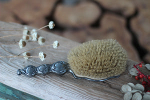 Antique Silver Hair Brush