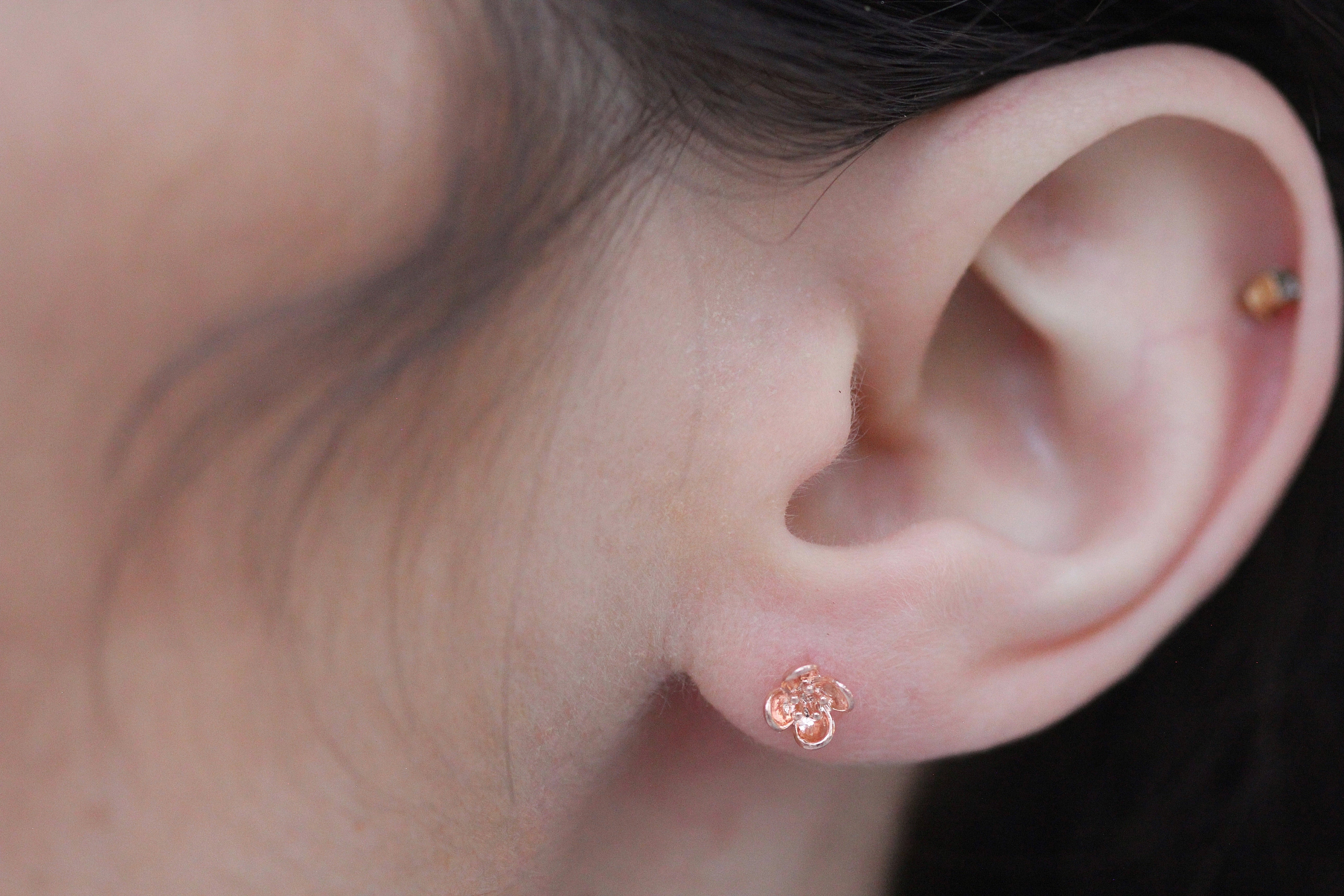 Sakura flowers Stud Earrings
