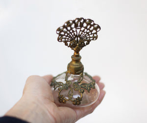 Antique Filigree Perfume Bottle