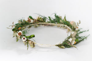 Preorder * Dried Blooming Eucalyptus Daisy Wreath