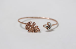Preorder * Raven Leaf Crystals Bracelet