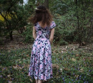 Vintage Floral Laura Ashley Dress