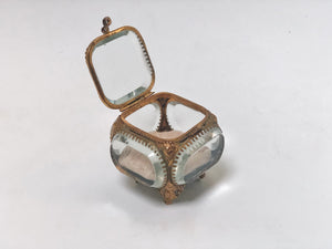 Antique French Victorian Jewelry Box