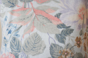 Vintage Light Blue Floral Carol Anderson Dress