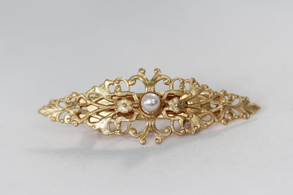 Medium Marquise Barrette