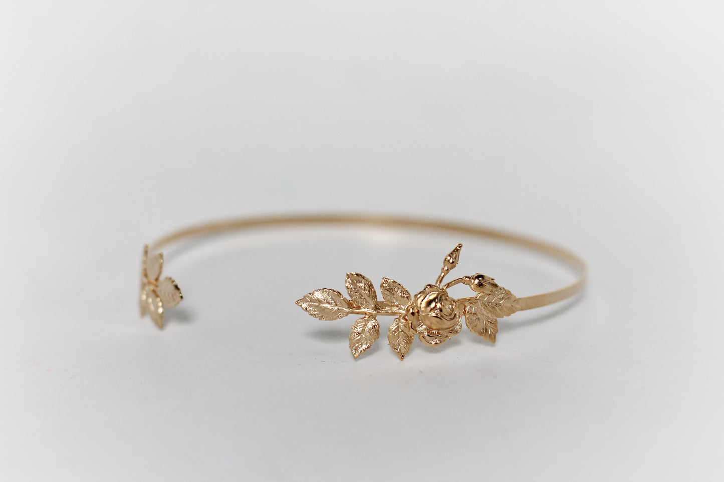 Preorder * Asymmetric Rose Floral Choker