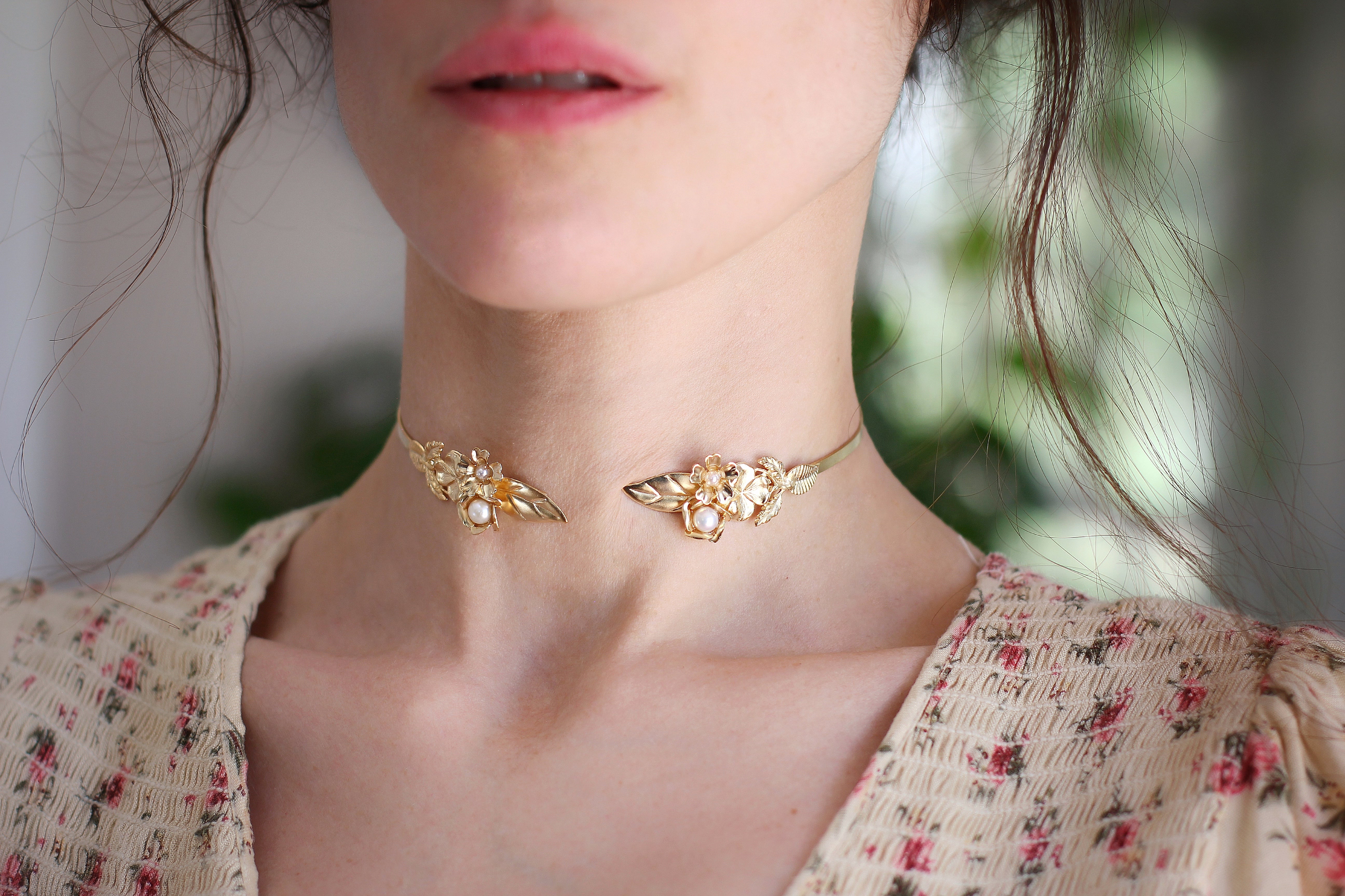 Preorder * Ainsley Floral Choker
