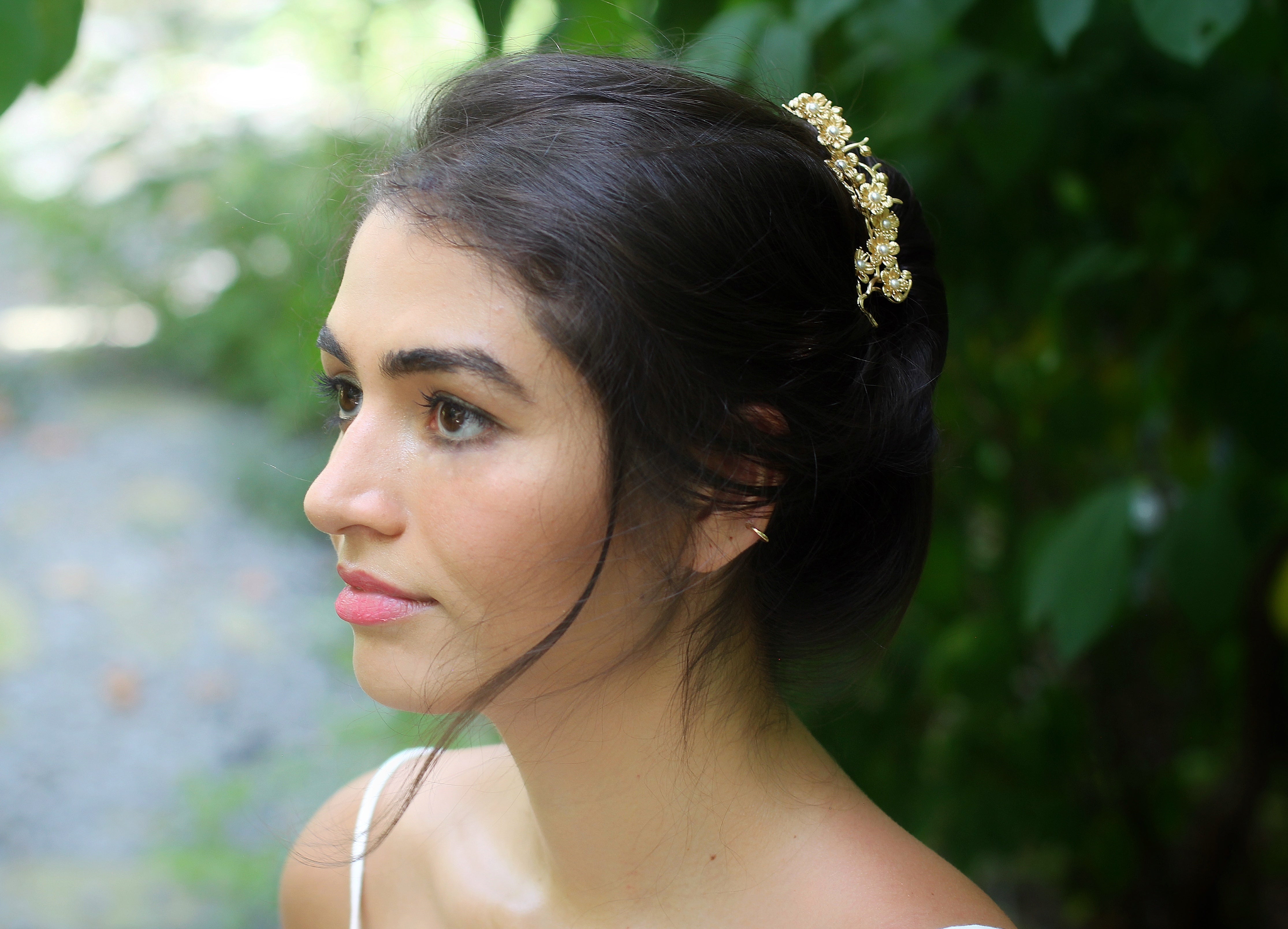 Floral Banquet Hair Prong