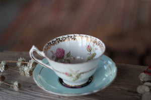 Vintage Flowers Paragon & Collingwood Mix Tea Cup Set