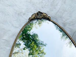 Vintage Dogwood Vanity Mirror
