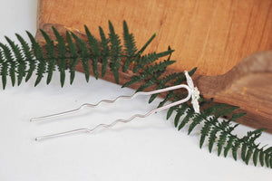 Dainty Floral Fairy Branch Hair Prong