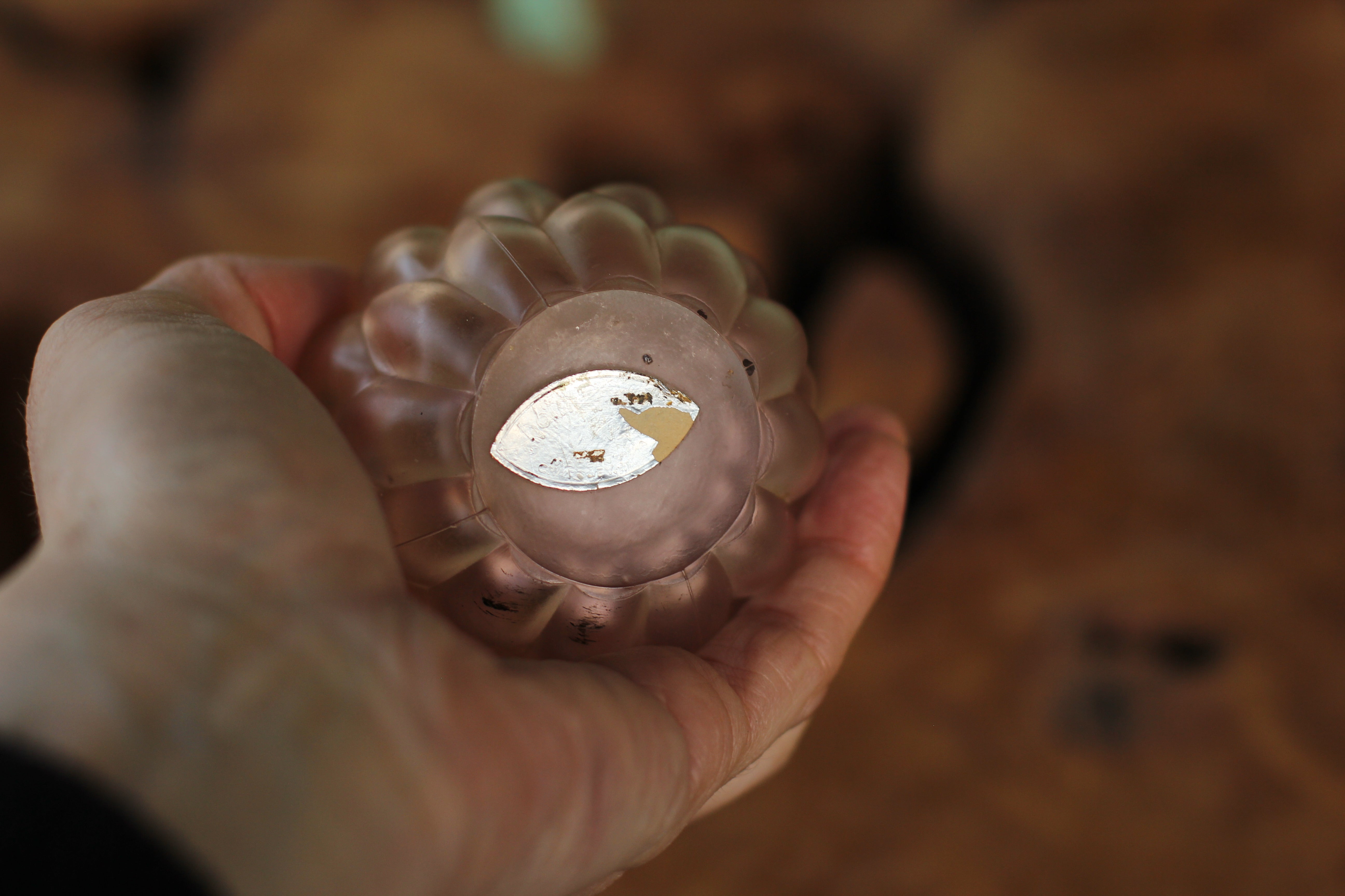 Antique Pink Automizer Perfume Bottle