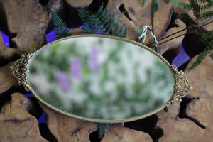 Antique Cherubs / Angels Mirror Tray