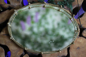 Antique Cherubs / Angels Mirror Tray