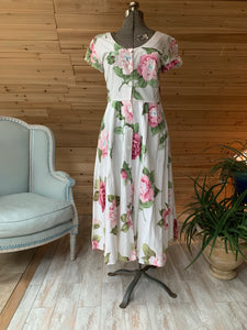Vintage Floral Carol Anderson Summer Dress