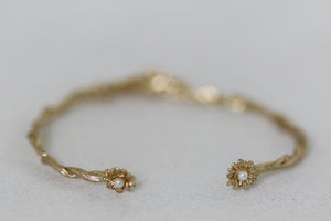 Stems and Pearls + Fairy Garden bracelet Set