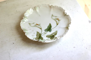 Callalily Flowers Porcelain Dish