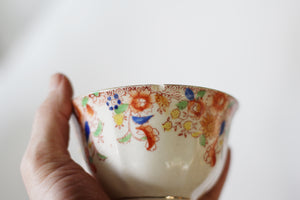 Vintage Floral Hand Painted Tea Cup Set