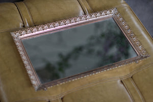 Antique Rectangle Filigree Mirror Tray