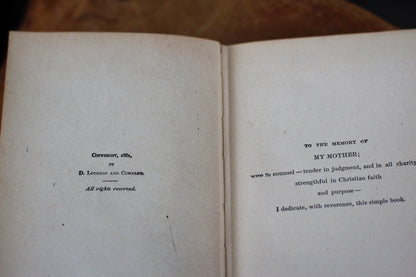 Antique Book Five Little Peppers and How They Grew by Margaret Sidney 1881 & illustrated Hardback.