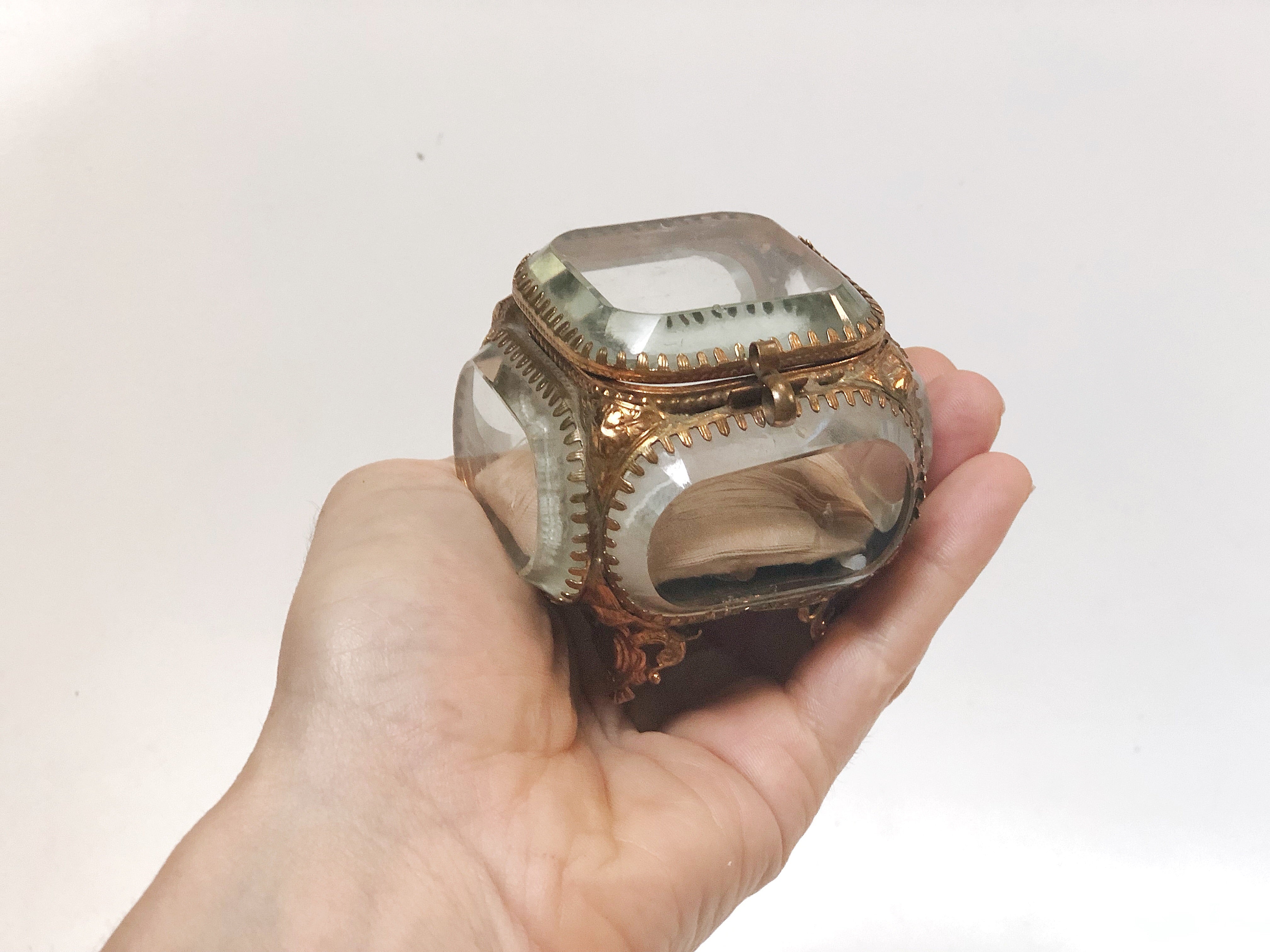 Antique French Victorian Jewelry Box