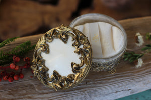 Antique Gilt Filigree Bronze Jar