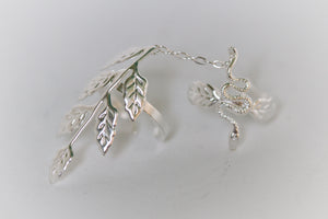 Preorder * Full Ring Snake & Leaves Ring