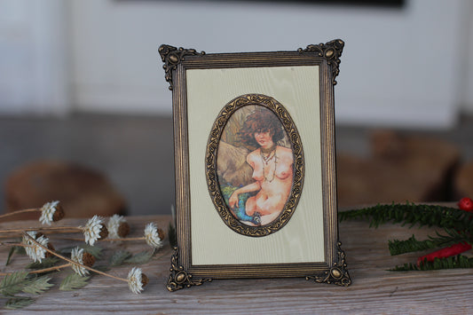 Antique French Bronze Frame