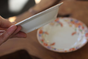 Vintage Hand Painted Japan Floral Bowl Set