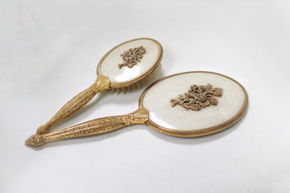 Antique Roses Vanity Set