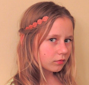 Preorder* Small Fabric Leaf Goddess Crown