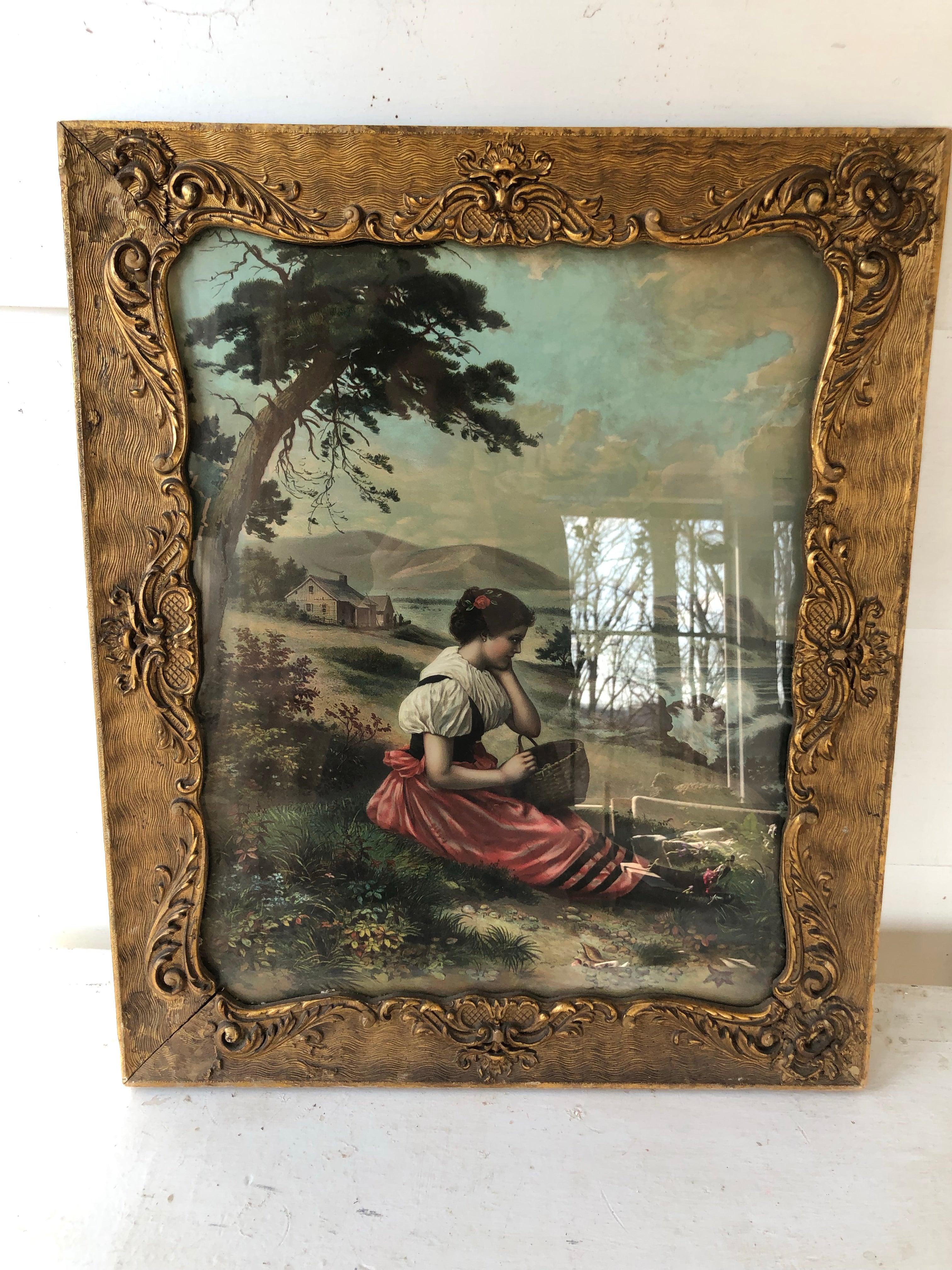 Antique Lilies Perfume Bottle