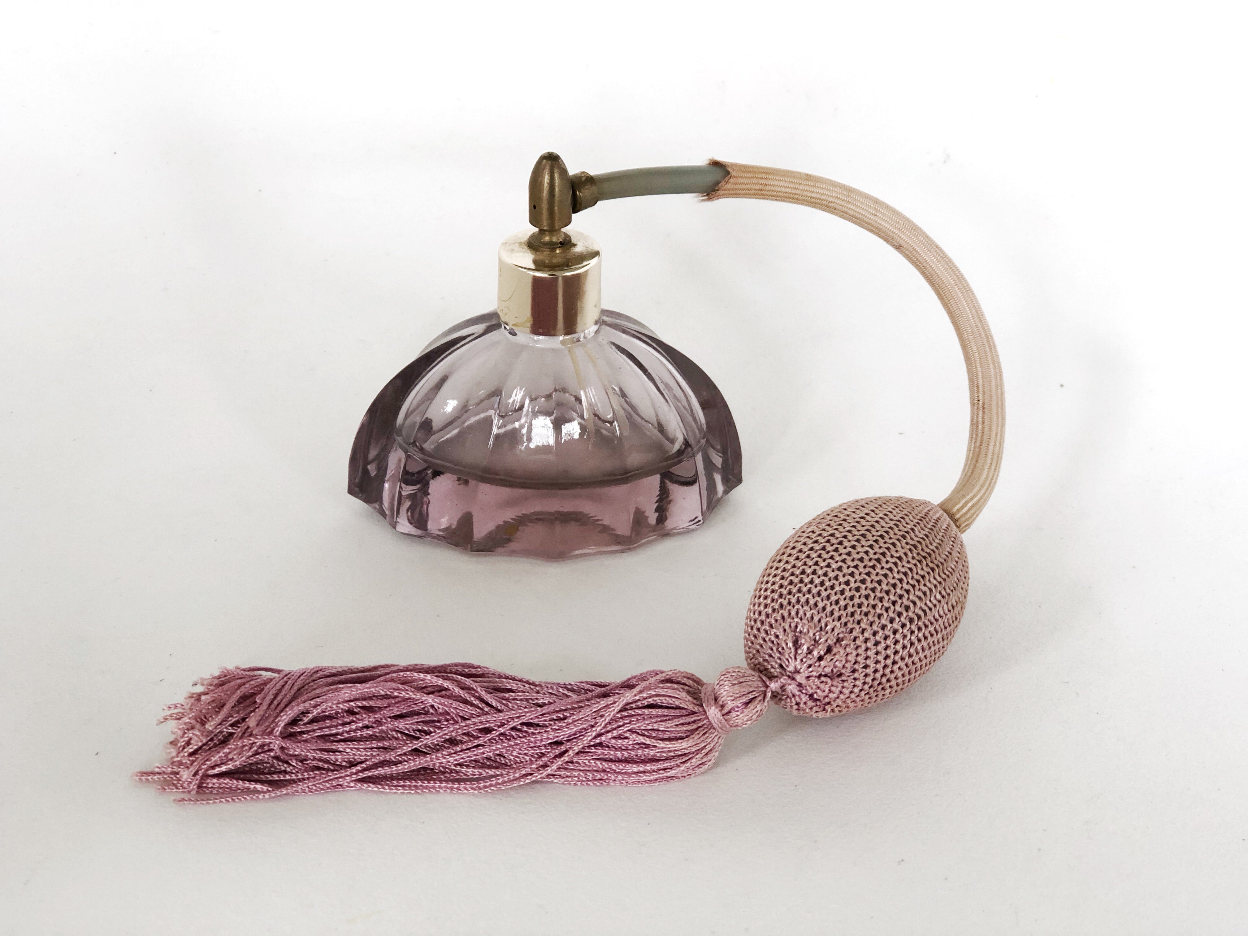 Vintage Purple Perfume Bottle