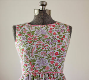 Vintage 60’s Serbian By Muriel Ryan Folral Dress