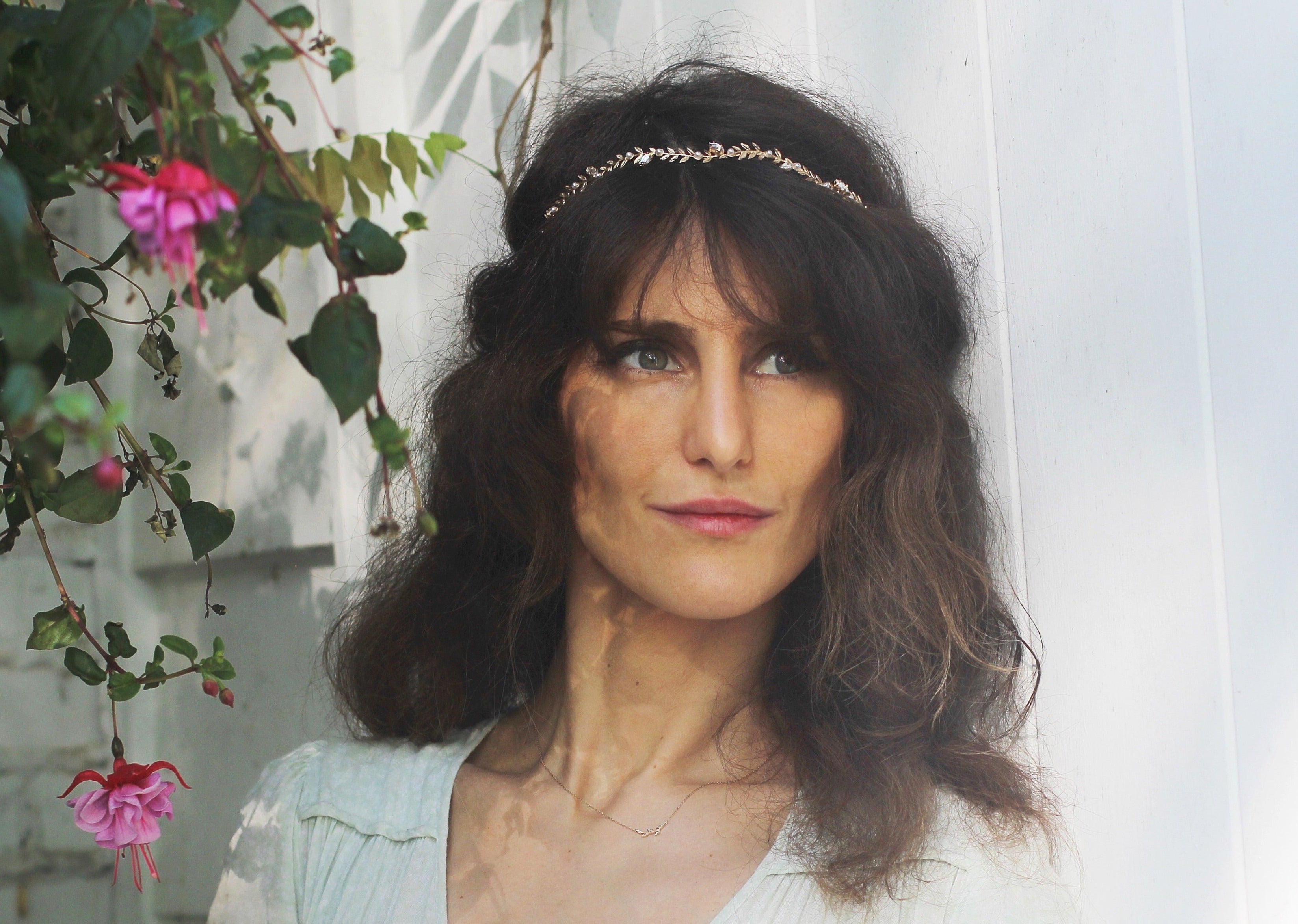 Preorder*** Juliette Leaves, Pearls & Crystals Wreath